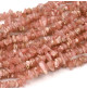 perles chips rhodonite pink