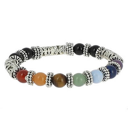 bracelet tibétain 7 chakras