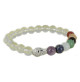 cristal de roche bracelet chakras