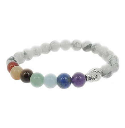 howlite bracelet chakras