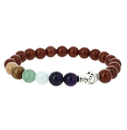 jaspe rouge bracelet 7 chakras