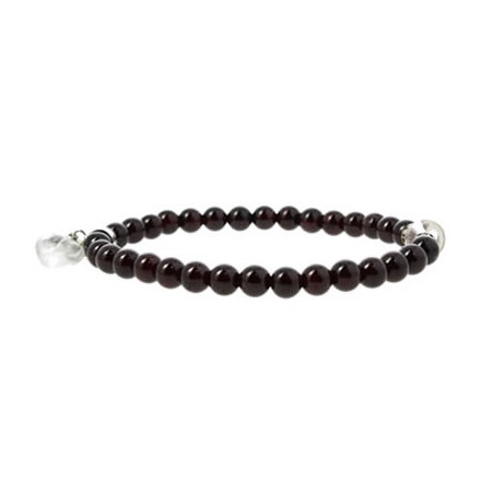 grenat bracelet perles