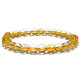 bracelet perles de citrine