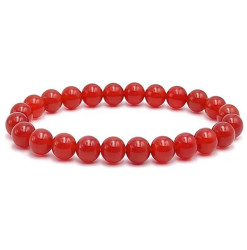 cornaline bracelet perles naturelles