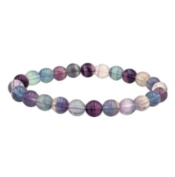 fluorine bracelet perles naturelles