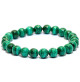 bracelet malachite perles naturelles
