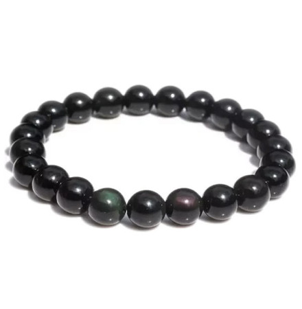 bracelet obsidienne oeil céleste