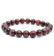bracelet oeil de taureau perles naturelles