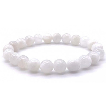 bracelet pierre de lune perles naturelles