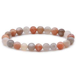 pierre de lune bracelet perles