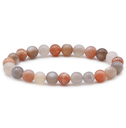 pierre de lune bracelet perles
