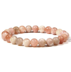 bracelet pierre de soleil perles naturelles
