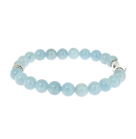 bracelet en aigue marine