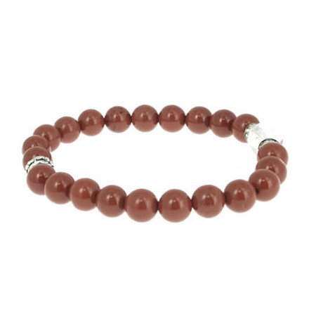 bracelet jaspe rouge