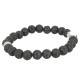 pierre de lave bracelet perles