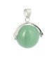 pendentif perle aventurine