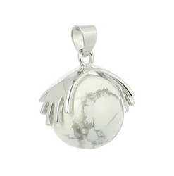 howlite pendentif