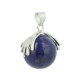 lapis lazuli pendentif perle