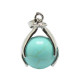pendentif turquoise