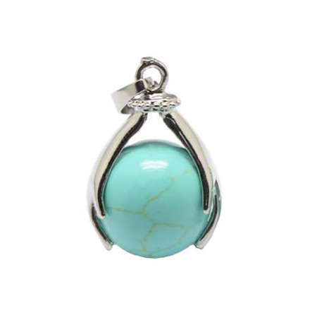 pendentif turquoise