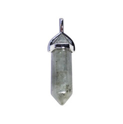 pendentif pointe de labradorite