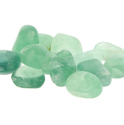 fluorine verte pierre roulée