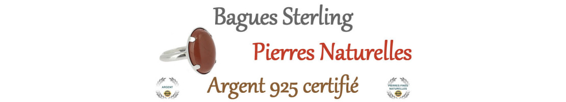 Bagues Sterling l'élégance à la française - Minerals Store Design