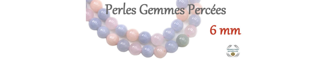 Perles en pierres rondes pour la création de bijoux - Minerals Store