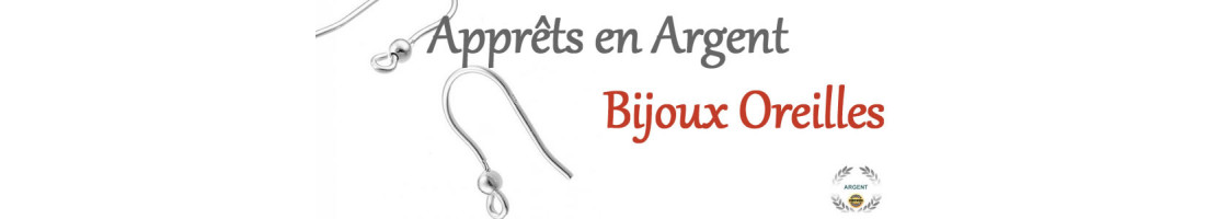 Crochets d'oreilles en Argent - Grossiste Minerals Store Design