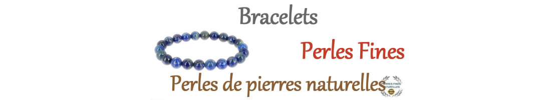 Bracelets en perles de pierres naturelles - Minerals Store Design