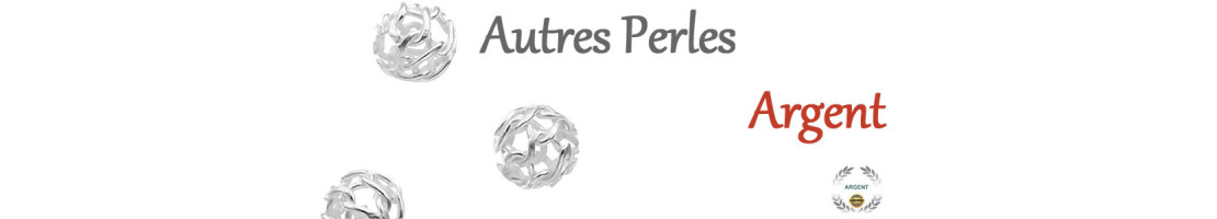 Perles en Argent pour la création de bijoux - Minerals Store Design