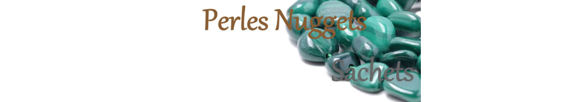 Perles nuggets de pierres naturelles - Minerals Store Design