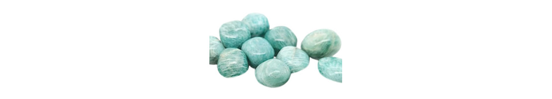 Perles de pierre naturelle d'amazonite - Minerals store Design