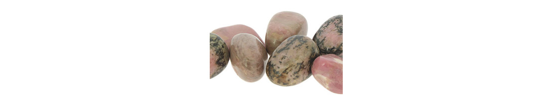 Perles de pierre naturelle de rhodonite - Minerals store Design